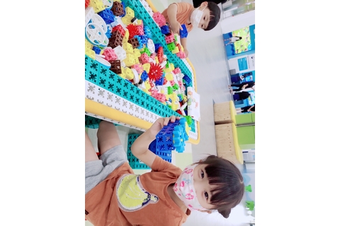 블럭놀이 너무좋아해요 타이틀 이미지