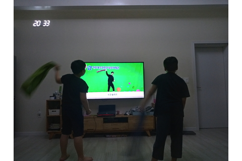 집에서 수건놀이 해봤어요 타이틀 이미지