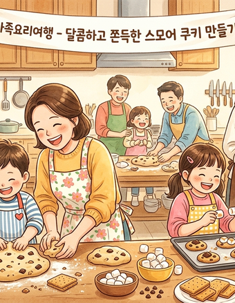 가족요리여행 포스터