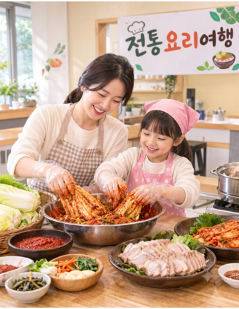 전통요리여행 포스터